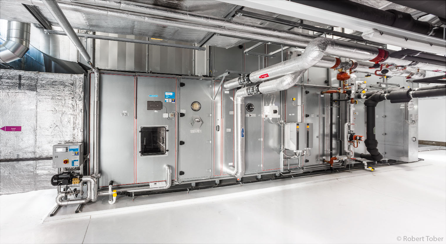 DC Tower 1, Ebene 44 Haustechnik · Foto: Robert Tober