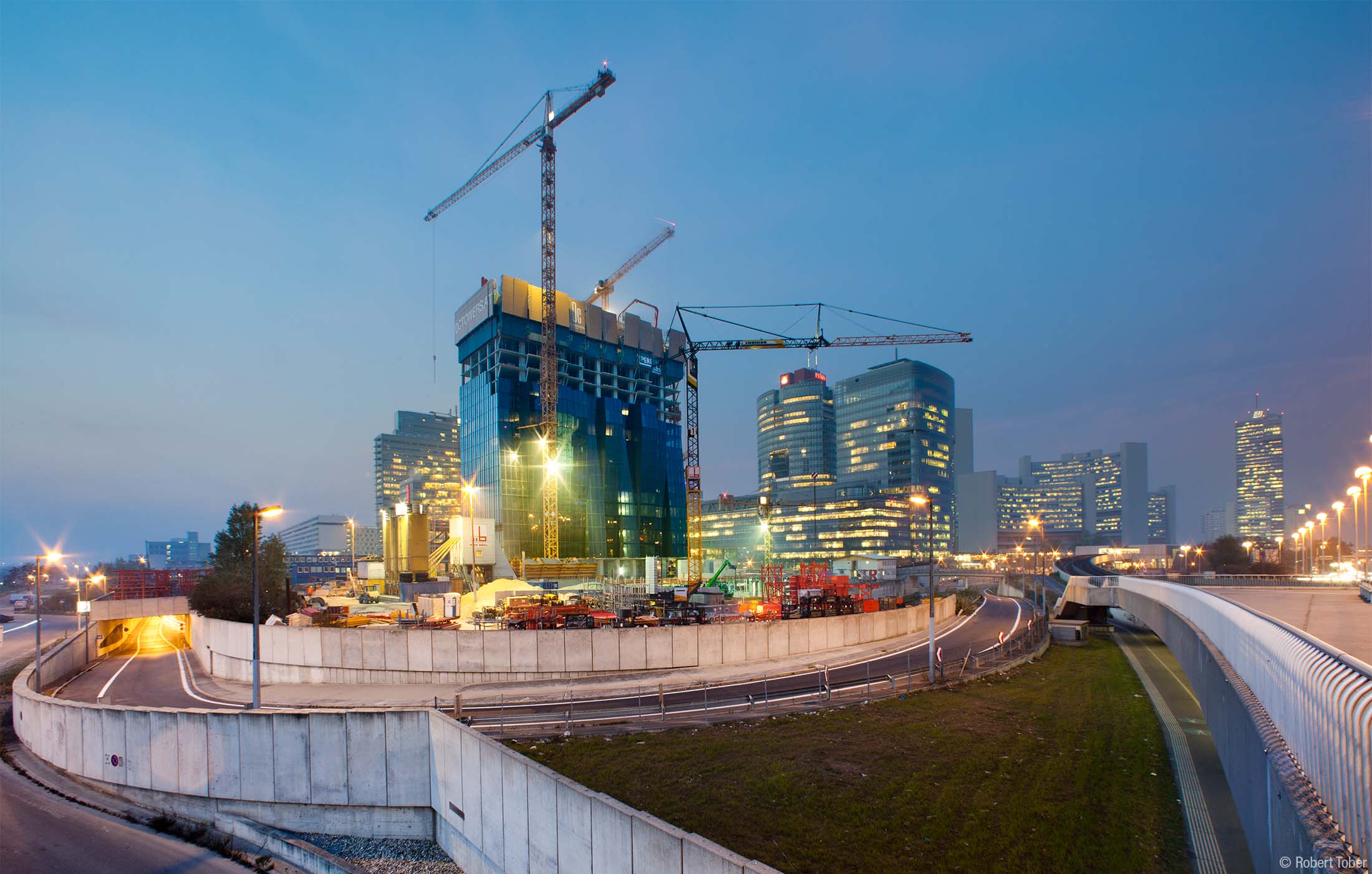 DC Tower 1 Baustelle · Foto: Robert Tober