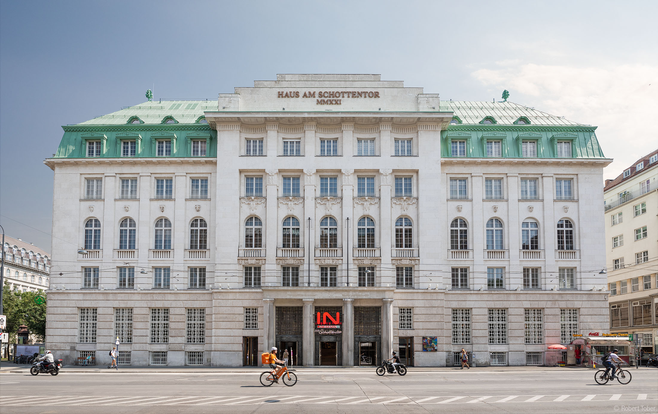 Aussenansicht des repräsentativen Haus am Schottentor © Robert Tober